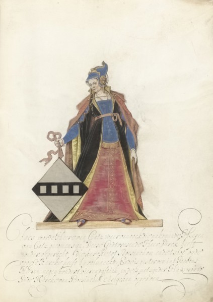 Countess of Beusichem, c.1600-c.1625. Creator: Nicolaes de Kemp.
