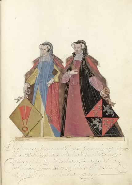 Two women from Culemborg, c.1600-c.1625. Creator: Nicolaes de Kemp.