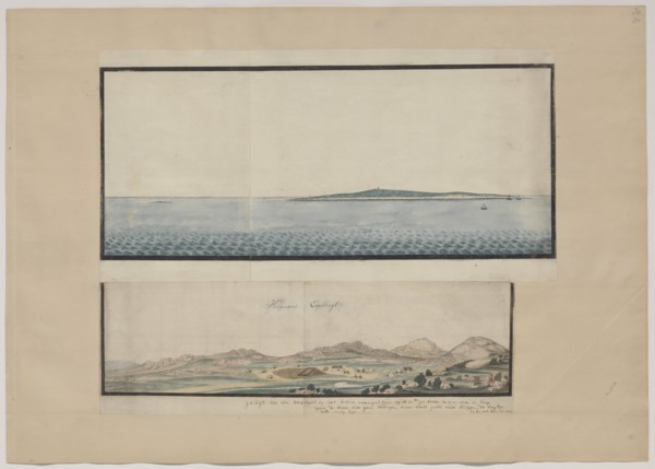 Stock farm of Hermanus Engelbrecht, near the Kamiesbergen, 1778-1779. Creator: Robert Jacob Gordon.