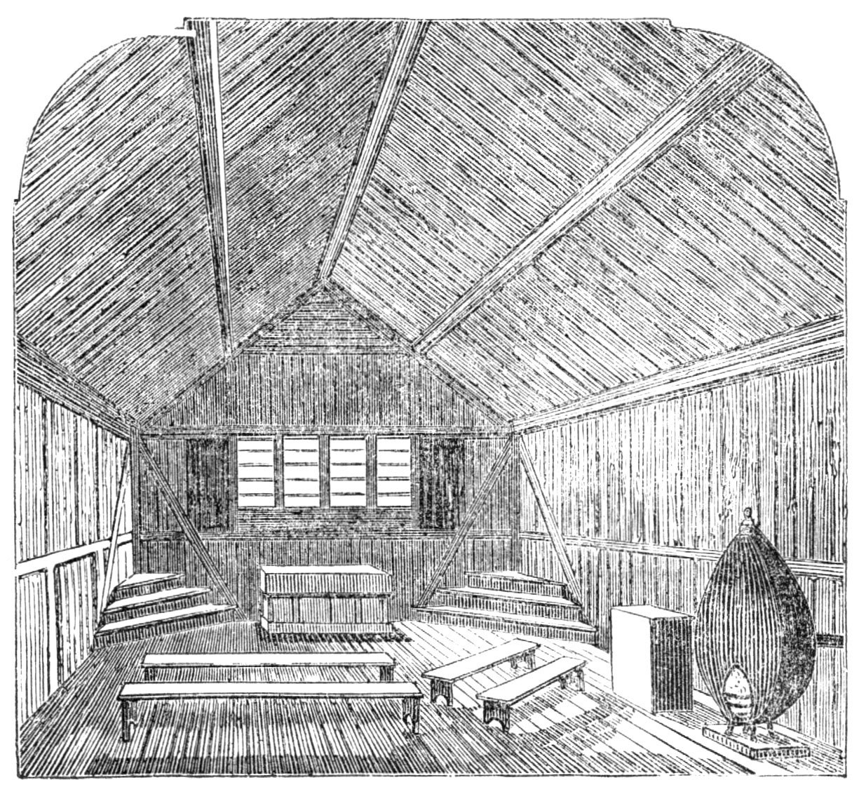 Portable School, 1857. Creator: Unknown.