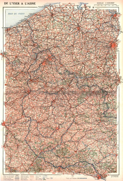 ''La Bataille de la Somme; De L'Yser a L'Aisne', 1916. Creator: Unknown.