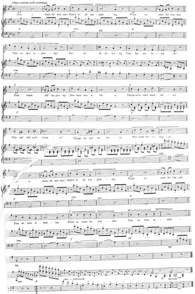 A Song for Christmas, 1857. Creator: Unknown.