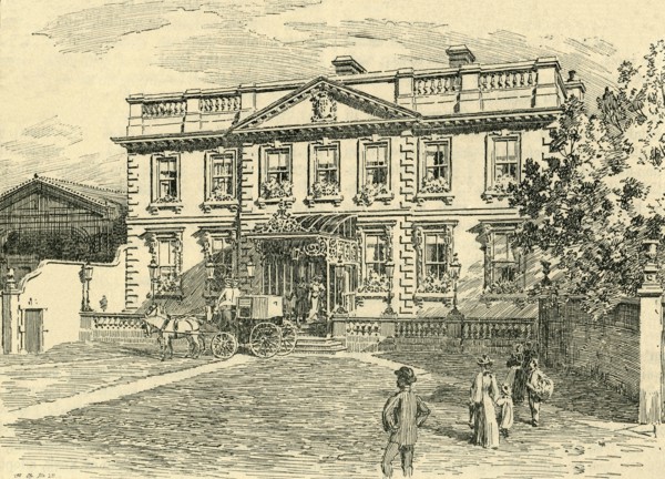 'The Mansion House, Dublin', c1900. Creator: Unknown.