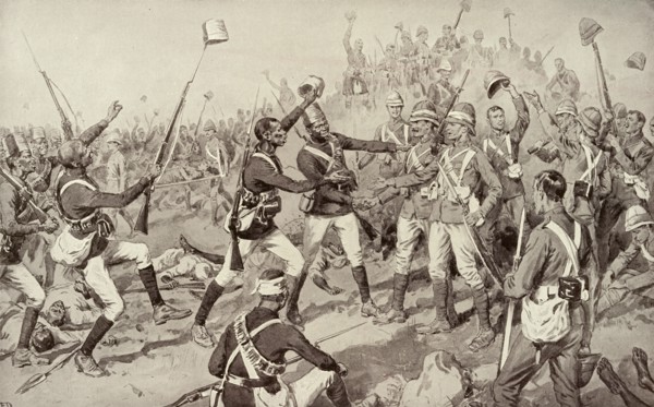 'After Atbara: Brothers in Arms', 1898, (c1900).  Creator: F. D..