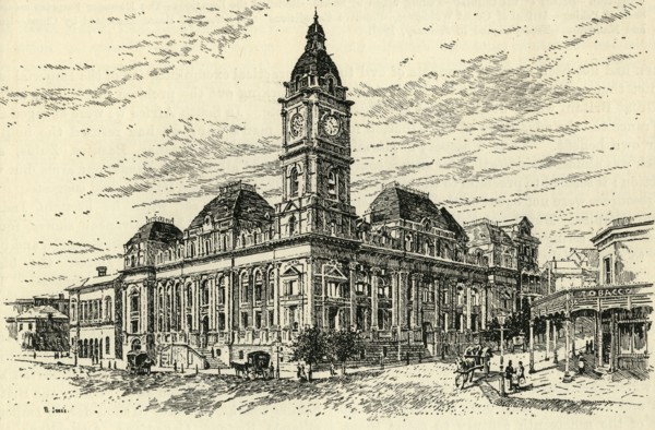'Town Hall, Melbourne', c1900. Creator: Unknown.