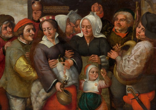 Before the Wedding Night. Creator: Cleve, Marten van, the Elder (1520-1570).