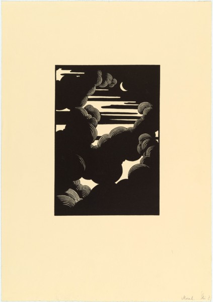 Clouds, 1894. Creator: Vallotton, Felix Edouard (1865-1925).