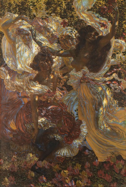 Play of Sunspots, 1910. Creator: Masek, Karel Vitezslav (1865-1927).