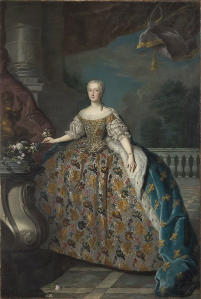 Portrait of Maria Teresa Rafaela (1726-1746), Infanta of Spain, c.1745. Creator: Anonymous.