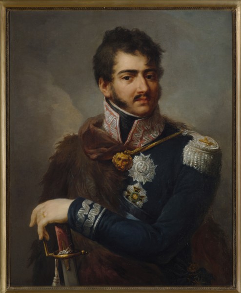 Portrait of Prince Józef Antoni Poniatowski (1763-1813), after 1810. Creator: Grassi, Józef (1757-1838).
