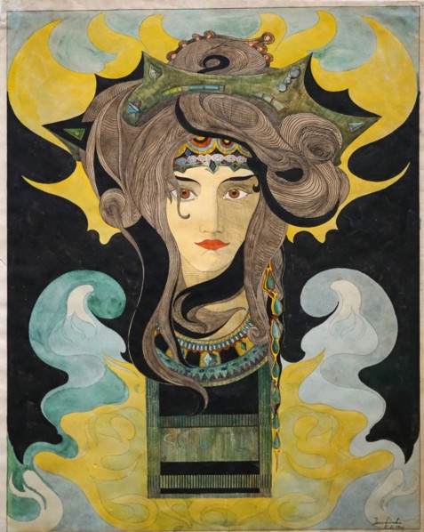 Sakuntala, 1900. Creator: Lund, Jens (1871-1924).