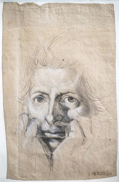 Self-portrait, ca 1780-1790. Creator: Füssli (Fuseli), Johann Heinrich (1741-1825).