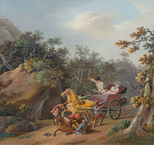 The Robbery, 1795. Creator: Landerset, Joseph, de  .