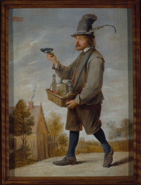 Vodka Peddler, c.1640. Creator: Teniers, David, the Younger (1610-1690).