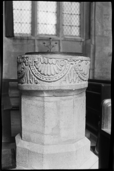St Edmund's Church, Maids Moreton, Aylesbury Vale, Buckinghamshire, c1920. Creator: Marjory L Wight.