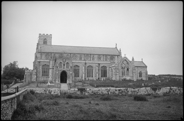 St Margaret's Church, Cley Green, Cley Next the Sea, North Norfolk, Norfolk, 1932. Creator: Marjory L Wight.