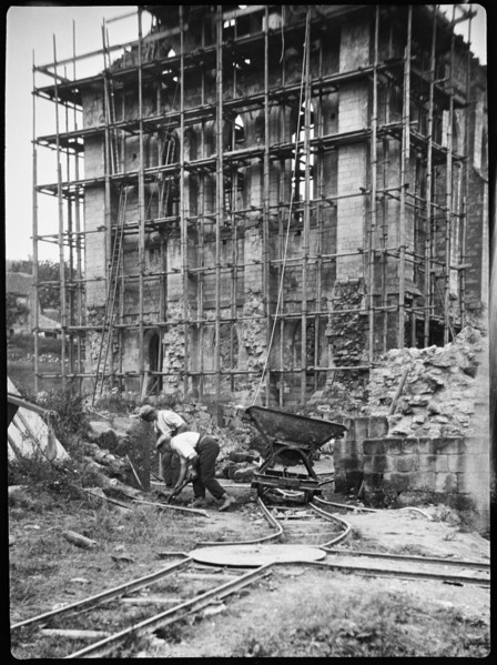 Rievaulx Abbey, Rievaulx, Ryedale, North Yorkshire, 1924-1929. Creator: Marjory L Wight.