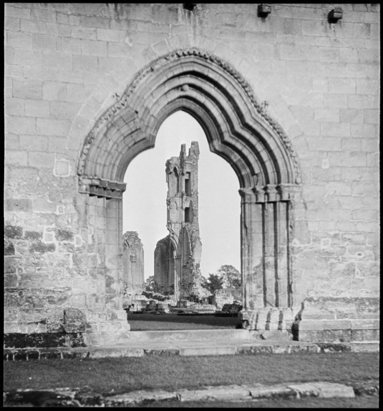 Byland Abbey, Byland With Wass, Ryedale, North Yorkshire, 1920-1945. Creator: Marjory L Wight.
