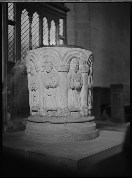 St George's Church, Orleton, Herefordshire, 1938. Creator: Marjory L Wight.