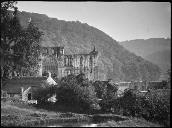 Rievaulx Abbey, Rievaulx, Ryedale, North Yorkshire, 1924-1929. Creator: Marjory L Wight.