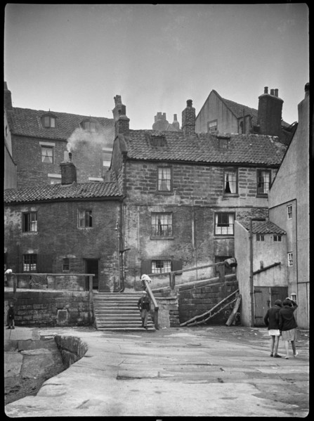 Tate Hill, Whitby, Scarborough, North Yorkshire, 1925-1935. Creator: Marjory L Wight.