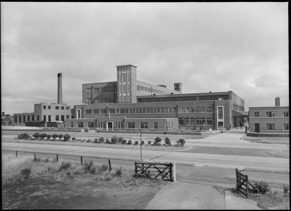 British Enka Limited, Ormskirk Road, Aintree, Aintree Village, Sefton, 1950-1959. Creator: Margaret F Harker.
