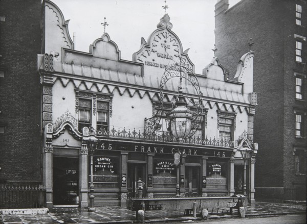 The World Turned Upside Down, Old Kent Road, Southwark, Greater London Authority, c1910. Creator: Unknown.