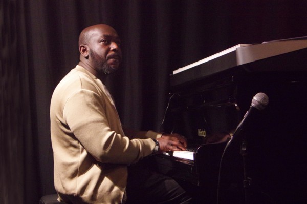 Isaac Asumadu, Aaron Liddard Quintet, Verdict Jazz Club, Brighton, East Sussex, 25 Mar 2023. Creator: Brian O'Connor.