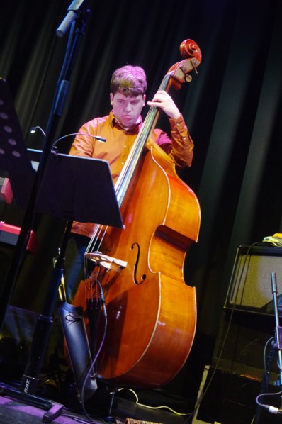 Fraser Smith Quartet, New Generation Jazz Festival Roadshow, Shoreham by Sea, Feb 2023. Creator: Brian O'Connor.