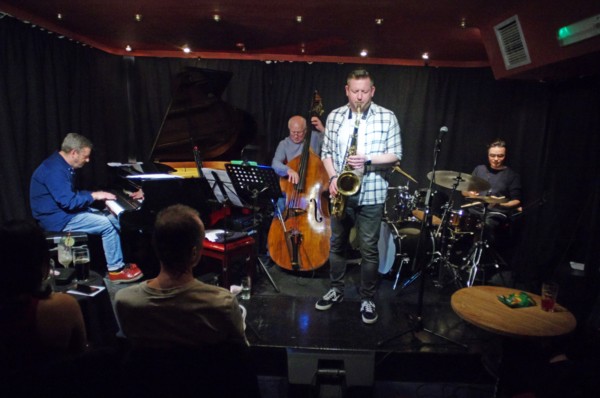 Mark Edwards Qt + Imogen Ryall, Verdict Jazz Club, Brighton, East Sussex, 12 Feb 2023. Creator: Brian O'Connor.
