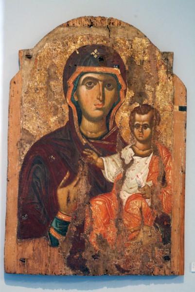 Byzantine Museum, Athens, Greece, 2003. Creator: Ethel Davies.