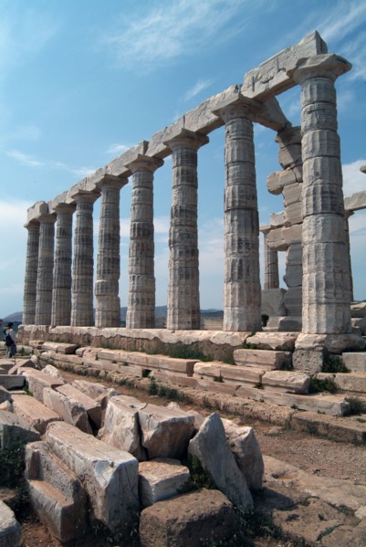 Sounion, Greece, 2003. Creator: Ethel Davies.