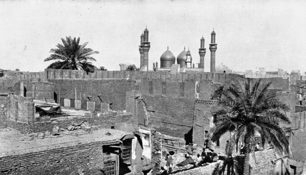 Distant Fronts, In Mesopotamia; The mosque of Kadhimiya, in Baghdad, 1917. Creator: Unknown.