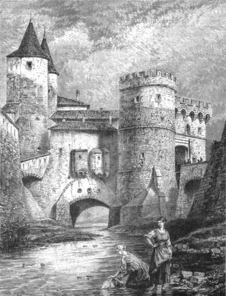 'The Germans' Gate, Metz; Alsace and Lorraine', 1875. Creator: Unknown.