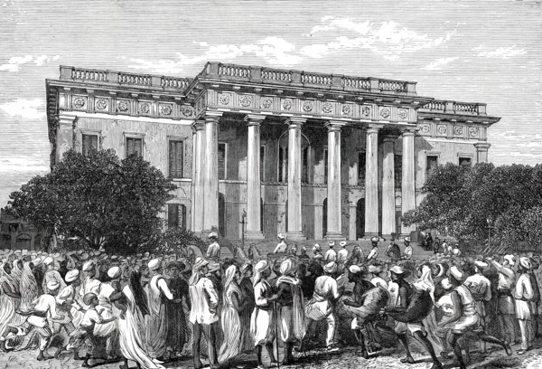 The Townhall, Calcutta, 1876. Creator: Unknown.