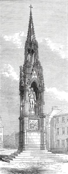The Clarkson Memorial, Wisbech, 1876. Creator: Unknown.