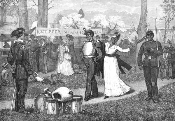 'The American Centennial Festival Exhibition: scene in Fairmount Park, Philadelphia'...1876. Creator: Unknown.