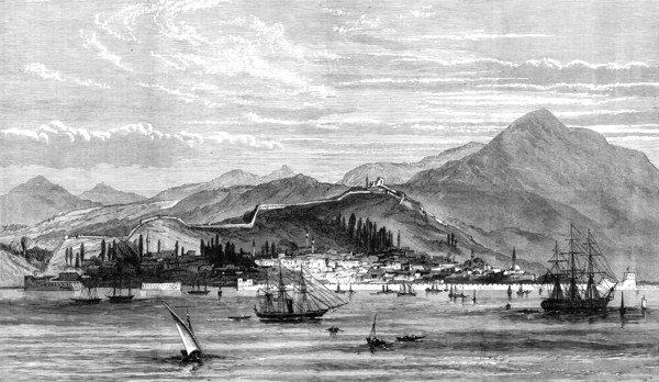 Salonica, the Scene of the Massacre of the German and French Consuls, 1876. Creator: Unknown.