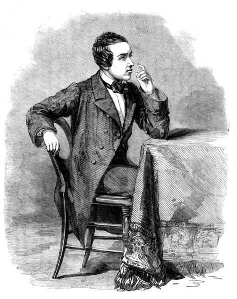 Mr. Morphy, the Celebrated Chessplayer, 1858. Creator: Unknown.