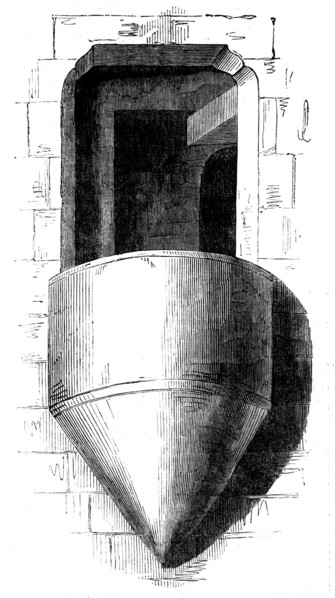The Minstrels' Niche in the Dining-hall of Durham Castle, 1858. Creator: Unknown.