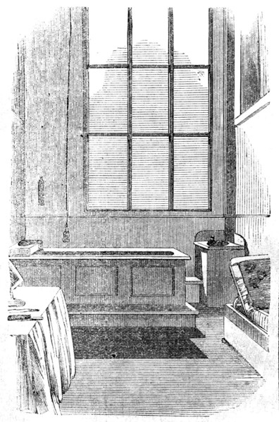 The Metropolitian Baths - the Ladies' Bath, 1858. Creator: Unknown.