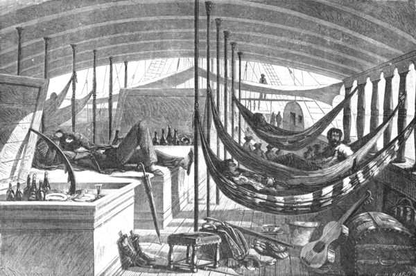 'Steamboat travelling on the Orinoco; A Journey up the Orinoco', 1875. Creator: Unknown.