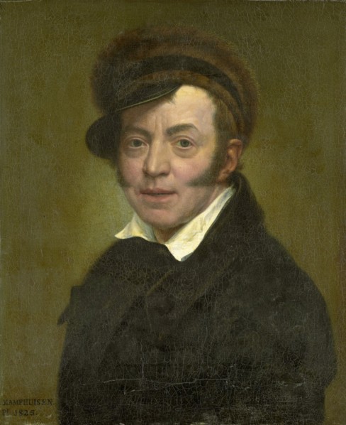 Self-Portrait, 1825. Creator: Jan Kamphuysen.