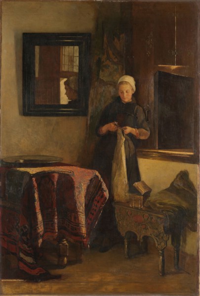 A Sunny Corner, 1850-1888. Creator: Christoffel Bisschop.