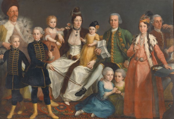 David George van Lennep (1712-97), Senior Merchant of the Dutch Factory at Smyrna, and his Wife and  Creator: Antoine de Favray.