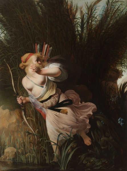 Pan and Syrinx, c.1637-c.1640. Creator: Caesar Boëtius van Everdingen.