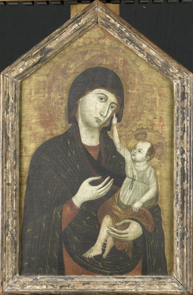 Mary with child, 1890-1920. Creator: Anon.