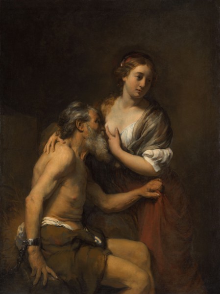 Cimon and Pero, c.1655-c.1657. Creator: Willem Drost.