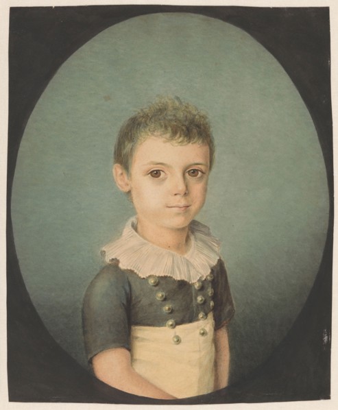 Portrait of Anthony Adriaan van Oldenbarneveld called Wittetulling as a child, c.1810-1815. Creator: Anon.