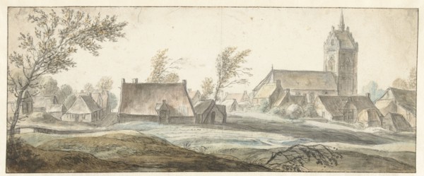 View of the village of Soest, 1619-1690. Creator: Anthonie Waterloo.